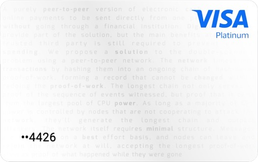 Coca Card crypto card